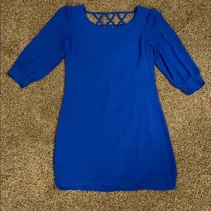 Royal Blue Flowy Dress